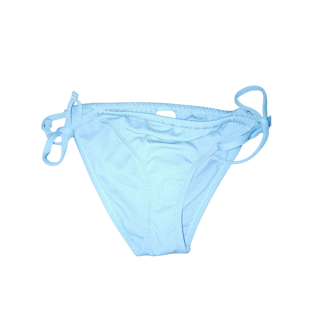 Shade & Shore / Women's Bikini‎ Bottom / Solid Blue Ribbed Swimsuit Size XS